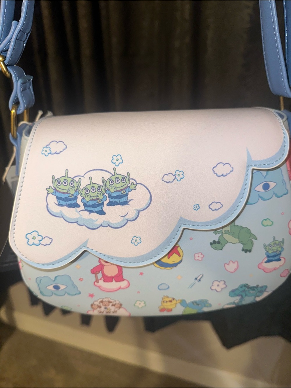 Pixar Loungefly Cloud Crossbody Bag